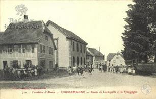 France, Synagogue in Foussemagne France, Synagogue in Foussemagne